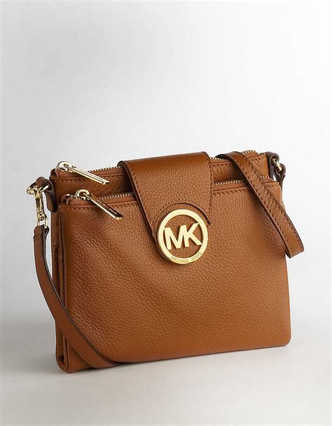 michael kors leather crossbody purses.